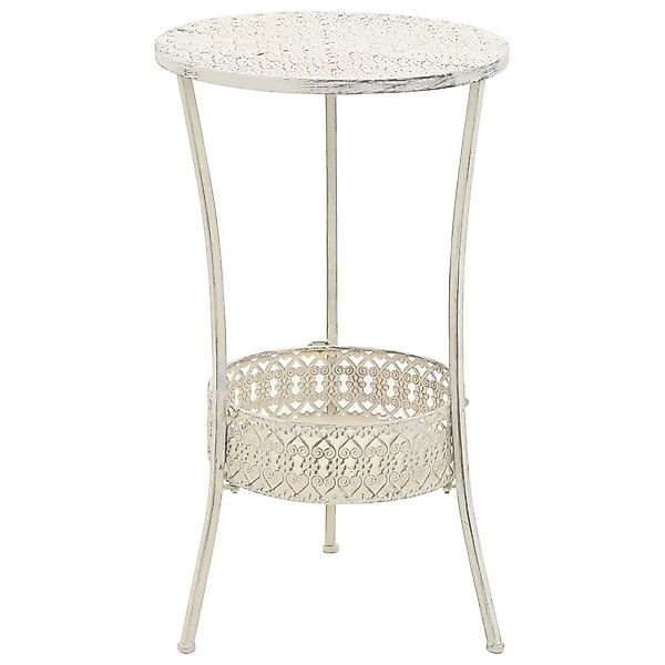 furnicato Bistrotisch Vintage-Stil Rund Metall 40 günstig online kaufen