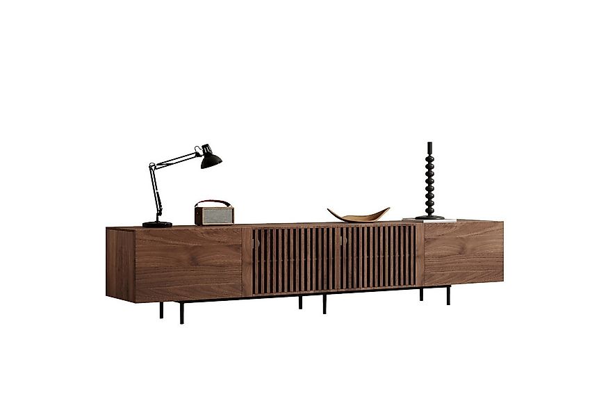 OLEY LUCK LIVE TV-Board aus Holz mit viel Stauraum und Retro-Charme (1 St., günstig online kaufen