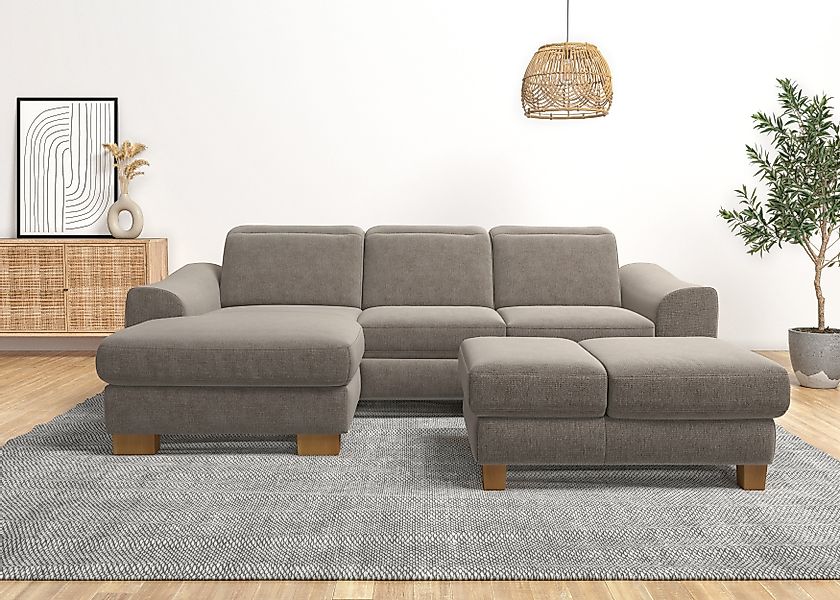 Home affaire Ecksofa Dundee L-Form, wahlweise günstig online kaufen