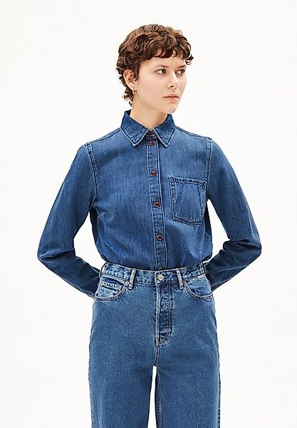 Armedangels Hemdbluse AURELAA Damen Jeansbluse aus Bio-Baumwolle (1-tlg) Je günstig online kaufen