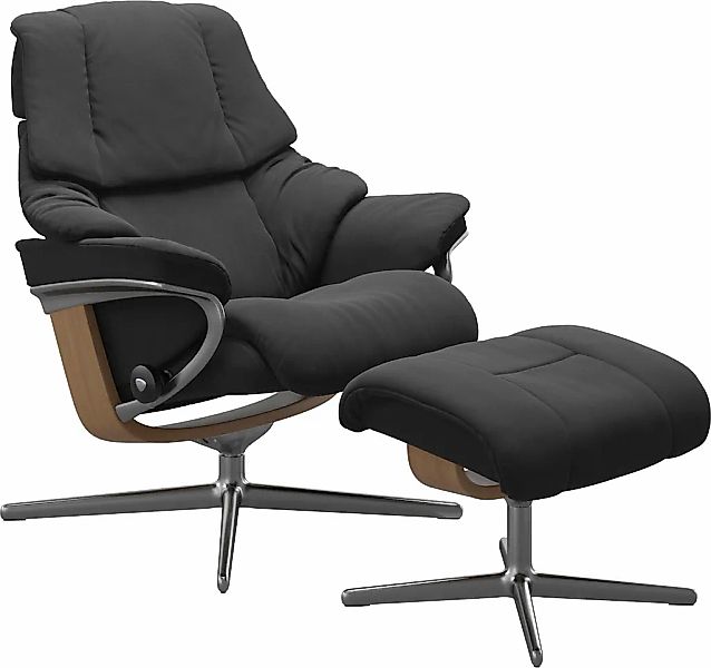 Stressless "Reno" mit Cross Base, Größe S, M & L, Holzakzent Eiche günstig online kaufen