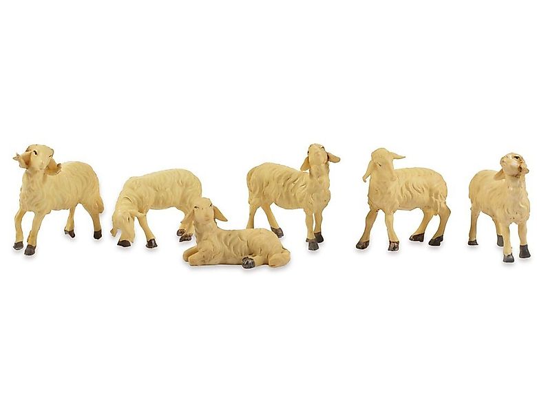 RIFFELMACHER & WEINBERGER Krippen-Zubehör Schafe für Weihnachtskrippe - 6-t günstig online kaufen