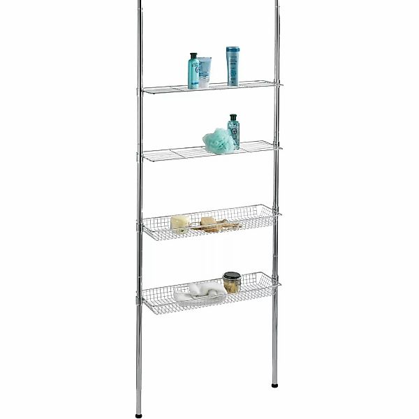WENKO Badregal Ellera Teleskopregal, 2 Ablagen, günstig online kaufen