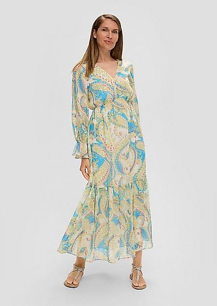 s.Oliver BLACK LABEL Maxikleid Chiffonkleid mit günstig online kaufen