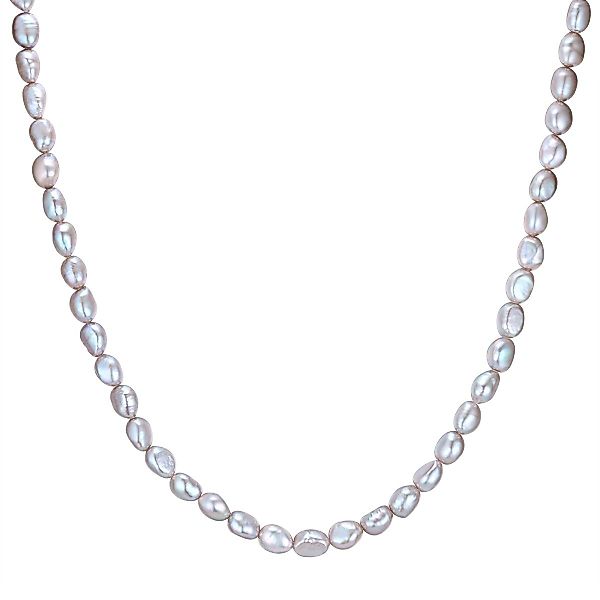 Valero Pearls Perlenkette silber, mit Süßwasser-Zuchtperle günstig online kaufen