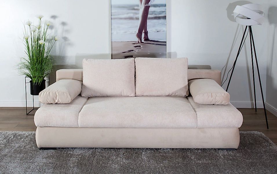 COLLECTION AB Schlafsofa "Chicago mit Bettfunktion, Schlafcouch" günstig online kaufen