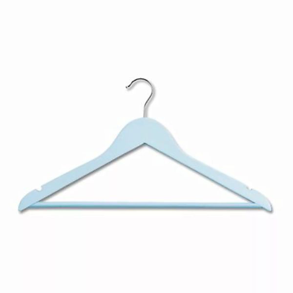 HTI-Living Kleiderbügel-Set 3-teilig Color hellblau günstig online kaufen