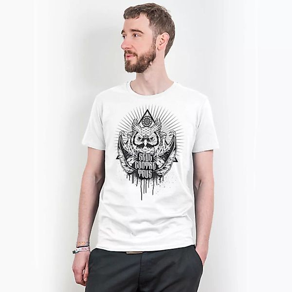 Jase34 – Seul Contre Tous - Mens Low Carbon Organic Cotton T-shirt günstig online kaufen