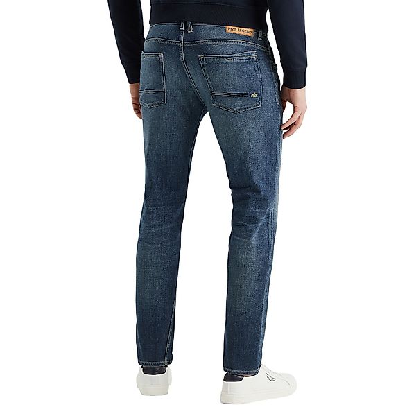 PME Legend Herren Jeans COMMANDER 3.0 - Relaxed Fit - Blau - Deep Mid Blue günstig online kaufen