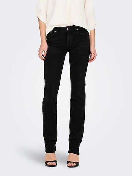 ONLY Regular-fit-Jeans "ONLALICIA REG STRT DNM DOT297 NOOS" günstig online kaufen