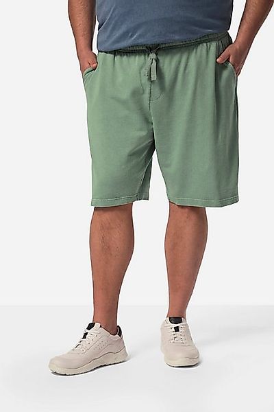 Men Plus Bermudas Men+ Sweat-Shorts Elastikbund Vintage Look günstig online kaufen