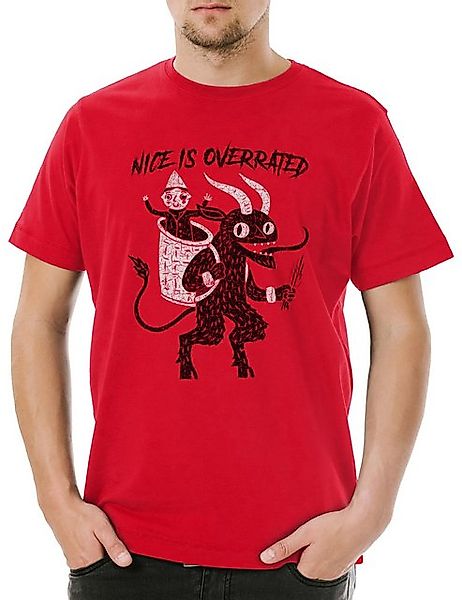 Urban Backwoods Print-Shirt Urban Backwoods Nice Is Overrated Herren T-Shir günstig online kaufen