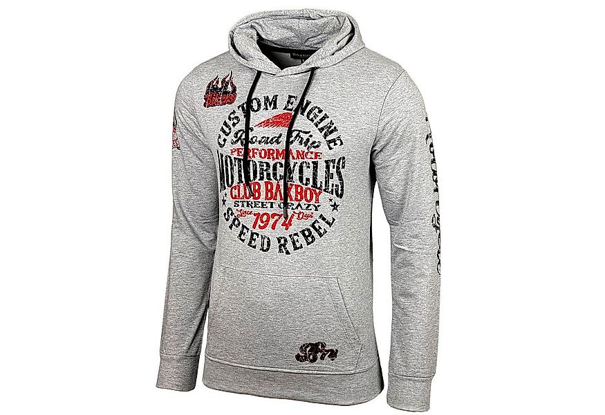 Baxboy Hoodie Baxboy Herren Pullover Hoodie Sweatshirt Langarm Kapuzenpullo günstig online kaufen