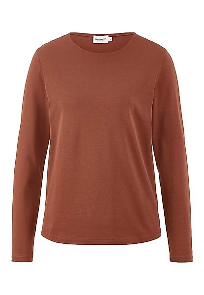 Hessnatur T-Shirt Langarm Regular aus reiner günstig online kaufen