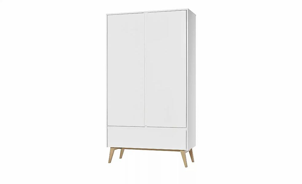 pinio Kleiderschrank  Swing ¦ weiß ¦ Maße (cm): B: 100 H: 199,5 T: 52.5 Bab günstig online kaufen