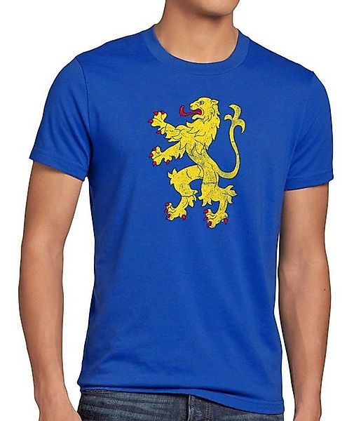 style3 T-Shirt Sheldon Apartment Flag Flagge löwe bayern the big bang theor günstig online kaufen