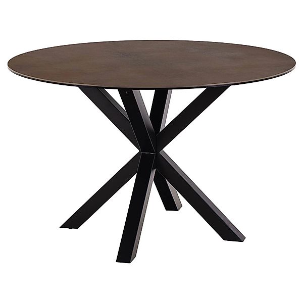 ebuy24 Heaven Esstisch Ø119cm Glas Braun günstig online kaufen