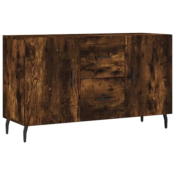 vidaXL Sideboard Räuchereiche 100x36x60 cm Holzwerkstoff 828193 günstig online kaufen