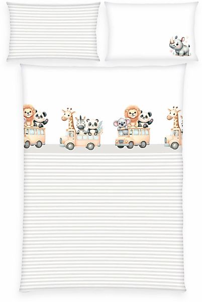 Baby Best Babybettwäsche "babybest Adventure Buddies" 2 Stk. günstig online kaufen