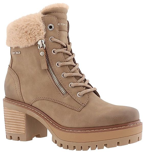 TOM TAILOR Schnürstiefelette mit modischer Plateausohle günstig online kaufen