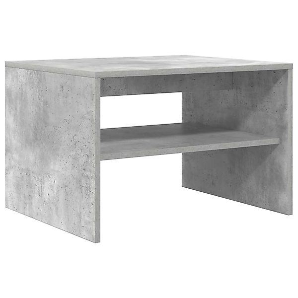 vidaXL Couchtisch Beton Grau 60 x 50 x 40 cm Holzwerkstoff 8000271 günstig online kaufen