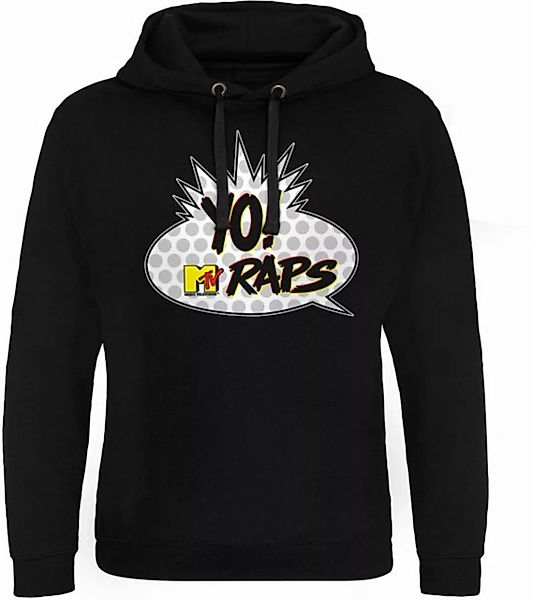 YO! RAPS MTV Kapuzenpullover Classic Logo Epic Hoodie günstig online kaufen