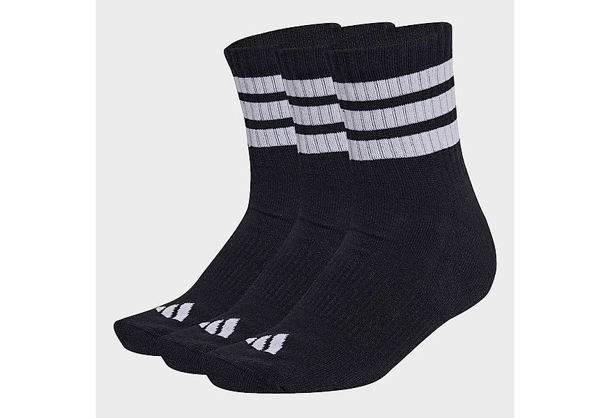 adidas Performance Funktionssocken 3 STREIFEN CUSHIONED SPORTSWEAR MID CUT, günstig online kaufen