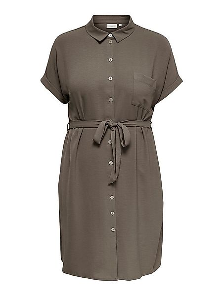 ONLY CARMAKOMA Hemdblusenkleid CARMETTA S/S V-NECK SH DRESS WVN NOOS Sommer günstig online kaufen