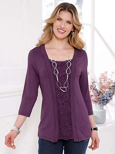 Classic Basics 2-in-1-Shirt "2-in-1-Shirt" 1 Stk. tlg. günstig online kaufen