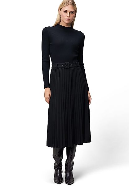 Zero Strickkleid Damen Strickkleid mit Faltenrock günstig online kaufen