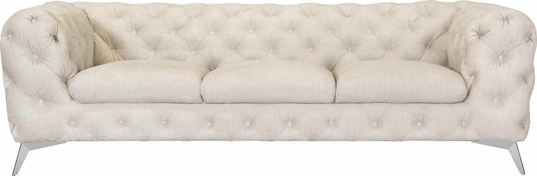 Home affaire Chesterfield-Sofa "Glynis" aufwändige Knopfheftung, moderne Ch günstig online kaufen