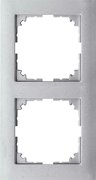 Merten Rahmen 2fach aluminium MEG4020-3660 günstig online kaufen