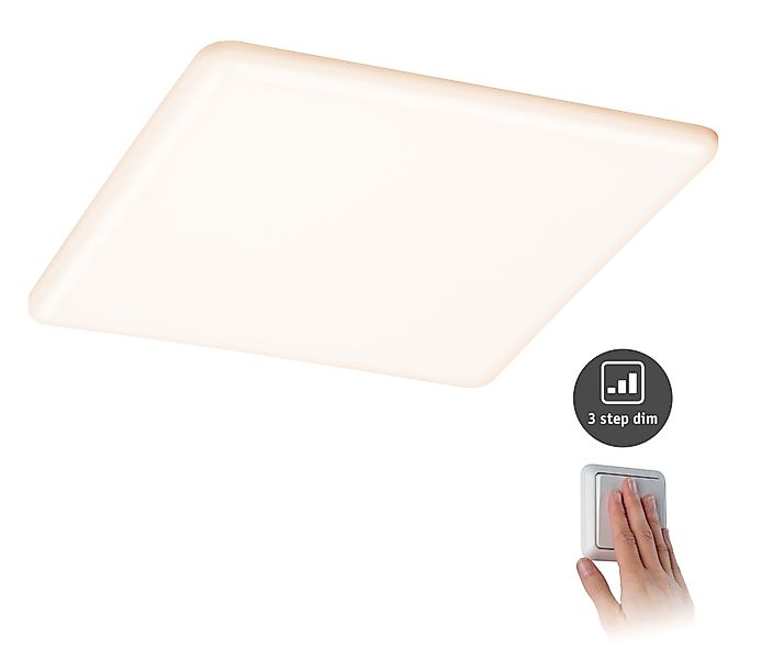Paulmann "VariFit LED Einbaupanel 3-Step-Dim Veluna IP44 eckig 215x215mm 21 günstig online kaufen