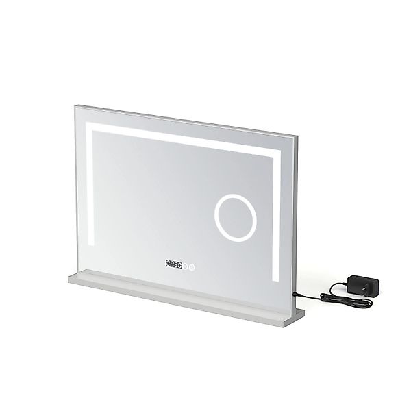Aquabatos LED Kosmetikspiegel Spiegel mit Beleuchtung 70 x 50 cm Tischspieg günstig online kaufen