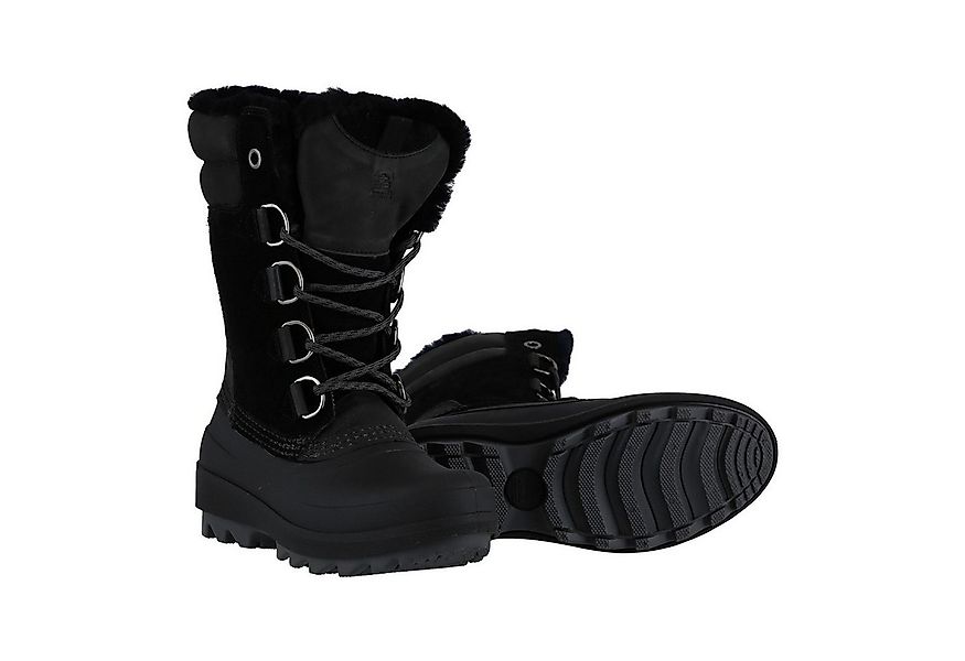 Kamik Lauren (Leder, wasserdicht) schwarz Damen Winterstiefel günstig online kaufen