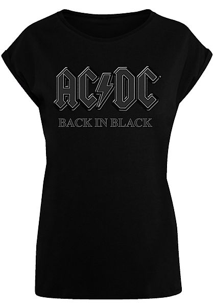 F4NT4STIC T-Shirt ACDC Back in Black günstig online kaufen