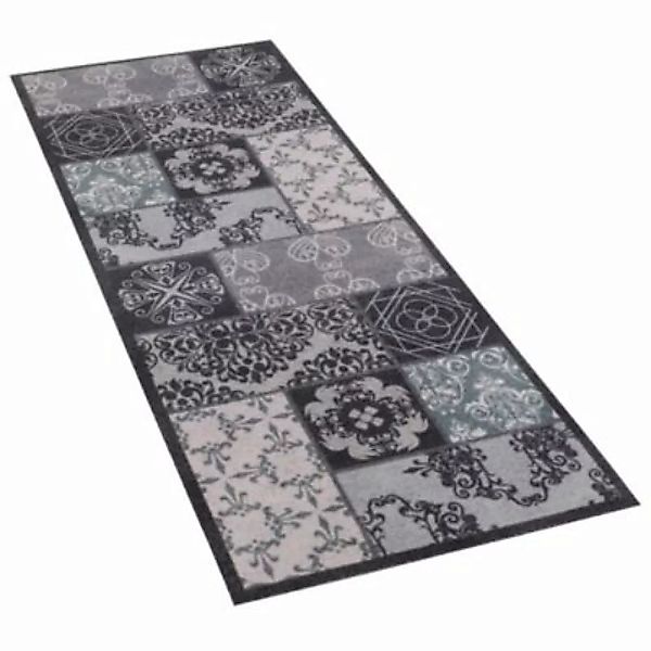 Pergamon Küchenläufer Teppich Trendy Barock Teppichläufer grau/weiß Gr. 60 günstig online kaufen