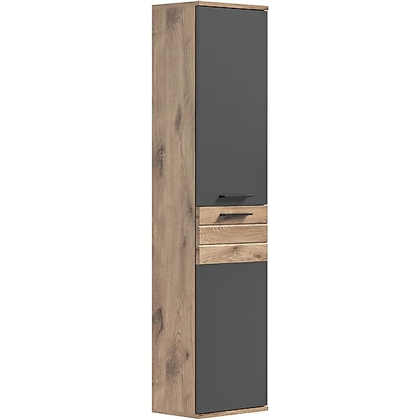 Hochschrank Mason Grau 37 cm zweitürig günstig online kaufen