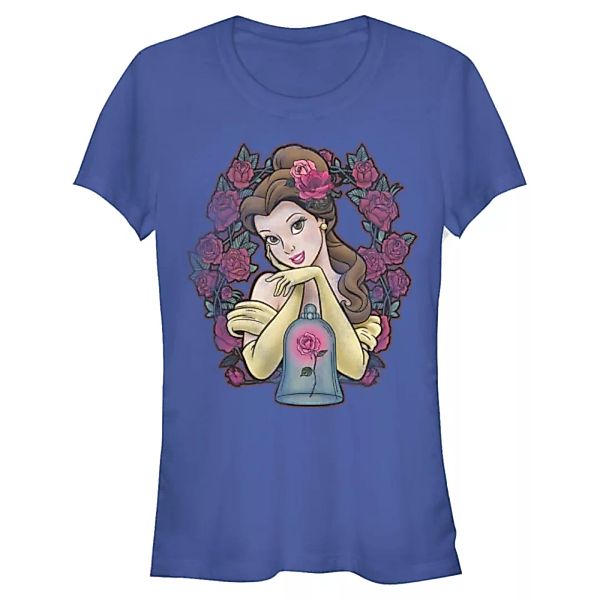 Disney - Die Schöne und das Biest - Belle Rose - Frauen T-Shirt günstig online kaufen