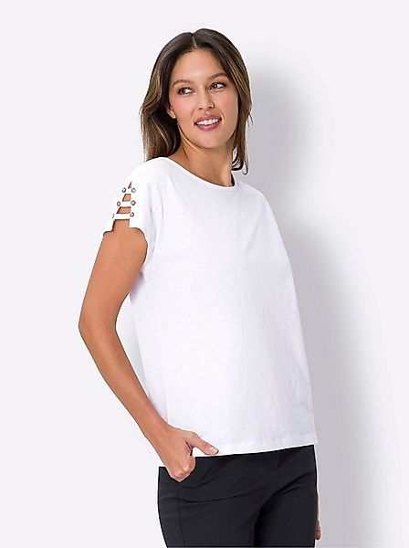 Sieh an! T-Shirt Rundhalsshirt . günstig online kaufen