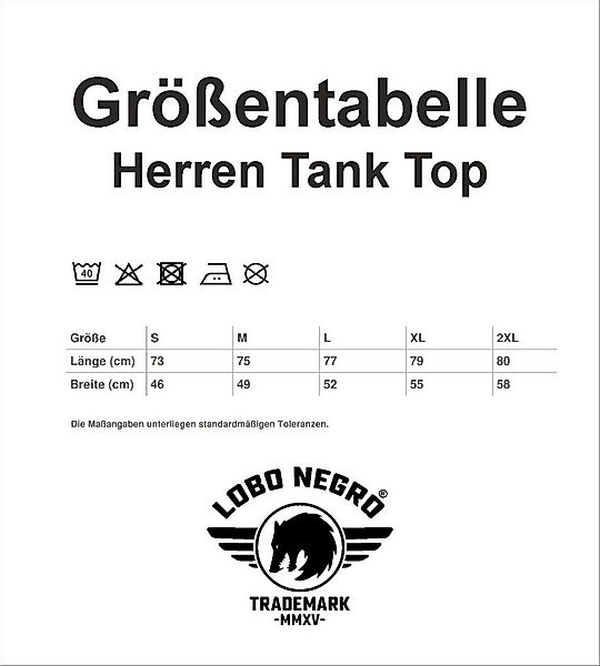LOBO NEGRO® Tanktop für Wikinger Nordmann Keltic Fans: Valhalla is Calling günstig online kaufen