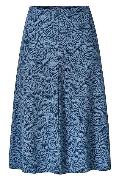 Himalaya Clothing Jerseyrock Feiner Rock Damen knielang mit Struktur-Muster günstig online kaufen