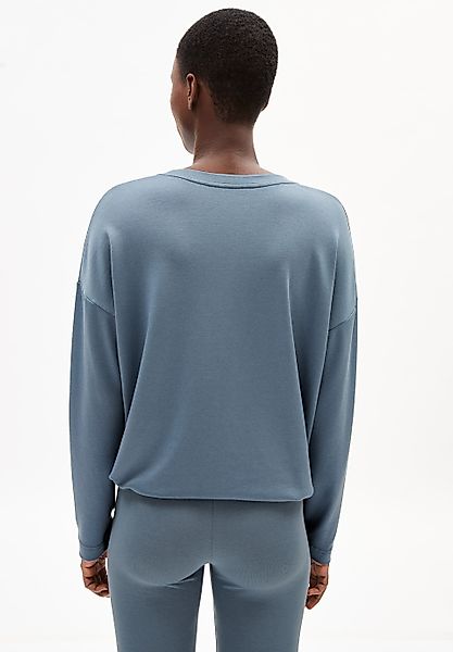 Sweatshirt MAAILAA in grey indigo von ARMEDANGELS günstig online kaufen