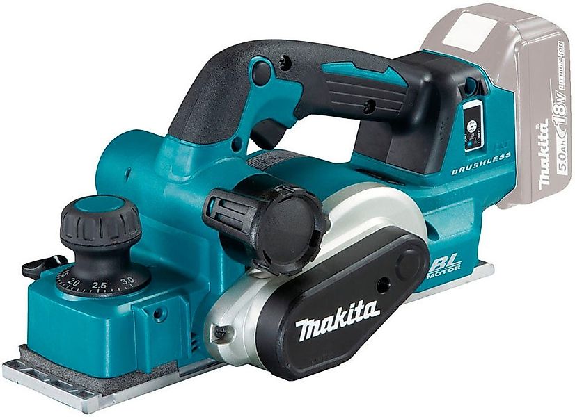 Makita Akku-Falzhobel DKP181Z, Hobelbreite: 82 in günstig online kaufen