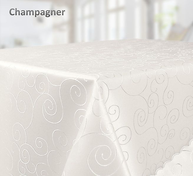 Beautex Tischdecke Tischdecke Ornamente, bügelfrei, fleckabweisend, günstig online kaufen