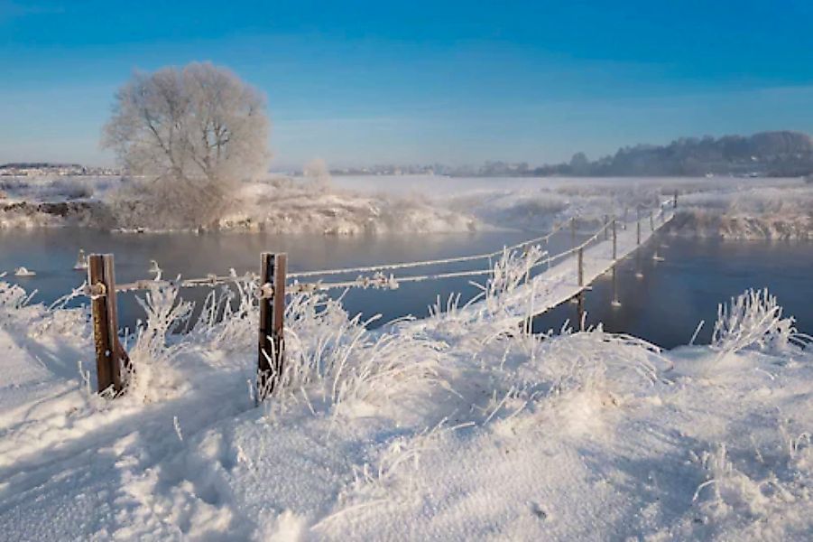 Papermoon Fototapete »Schneelandschaft« günstig online kaufen