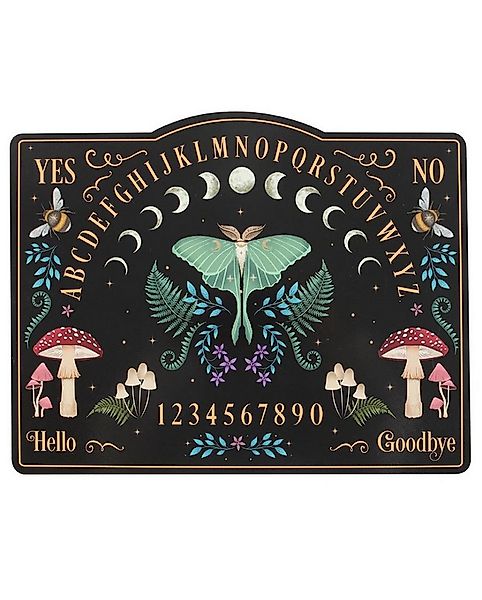 Horror-Shop Dekofigur Magic Forest Ouija Board als Wahrsagebrett 39 cm günstig online kaufen