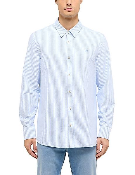 MUSTANG Langarmhemd Herren Style Edinburg günstig online kaufen