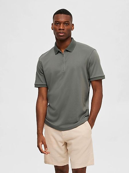 JDY Poloshirt - kurzarm Polo Shirt mit Reißverschluss - SLHFAVE ZIP SS POLO günstig online kaufen