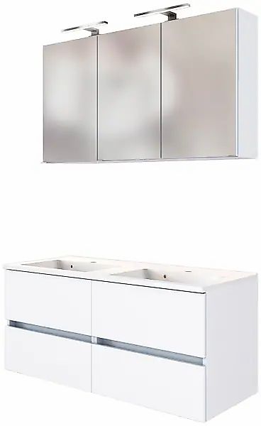 welltime Badmöbel-Set "Baabe" Set, 2 Stk. tlg. Breite 120 cm, inkl. Mineral günstig online kaufen